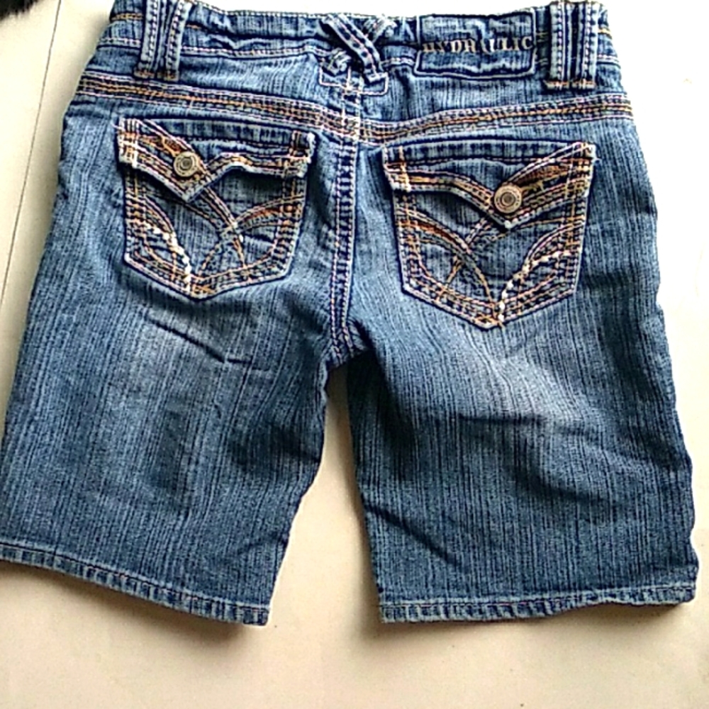 Hydraulic Jean Shorts